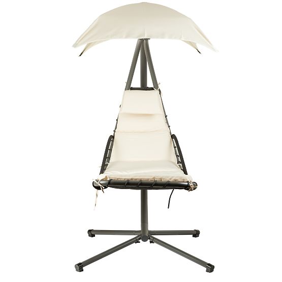 Chaise longue de jardin balançoire fauteuil suspendu panier ModernHome