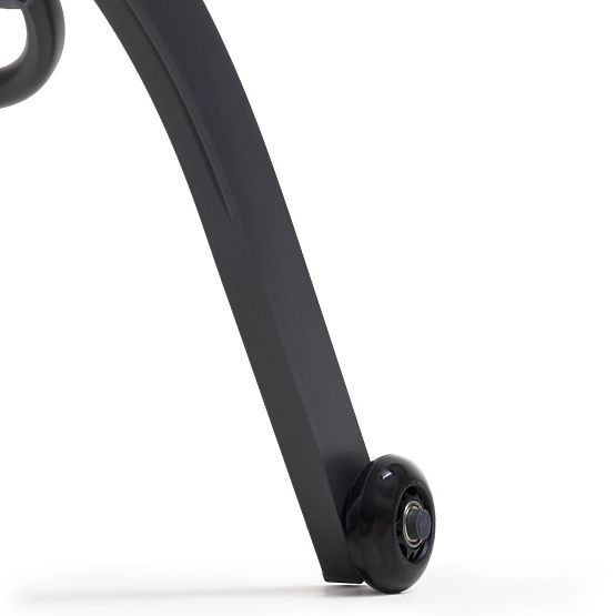 Chaise longue de jardin Sandy réglable, gris/gris foncé