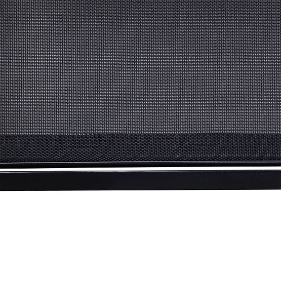 Chaise longue de jardin Sandy réglable, noir/graphite