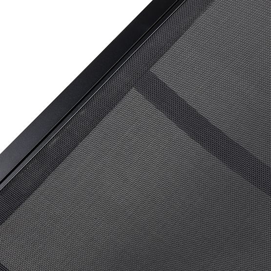 Chaise longue de jardin Shelly réglable, aluminium, graphite