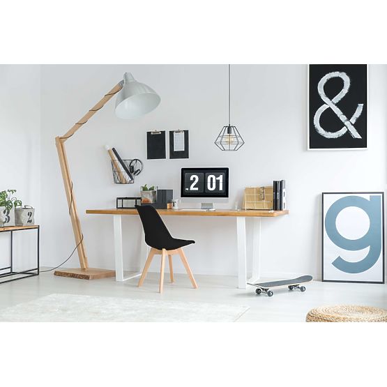 Chaise moderne Nantes DSW noire