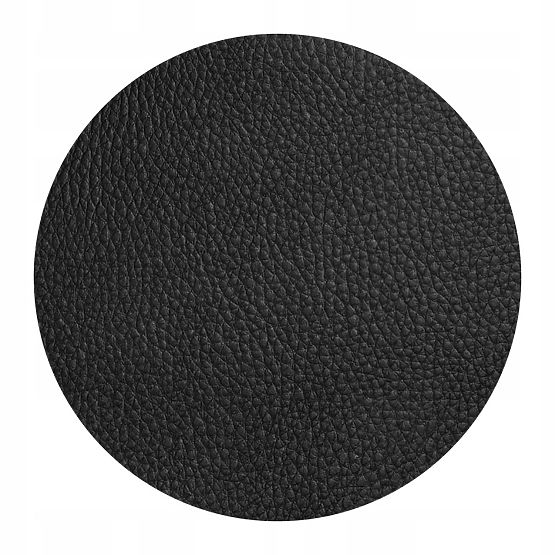 Chaise moderne rembourrée MURET noire