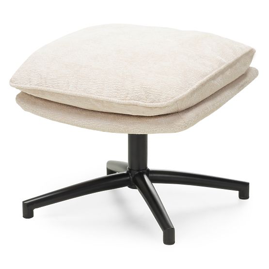 Chaise pivotante avec repose-pieds Verano beige