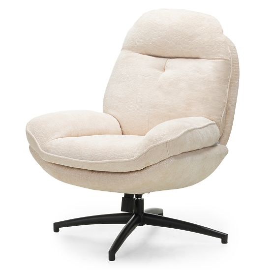 Chaise pivotante avec repose-pieds Verano beige