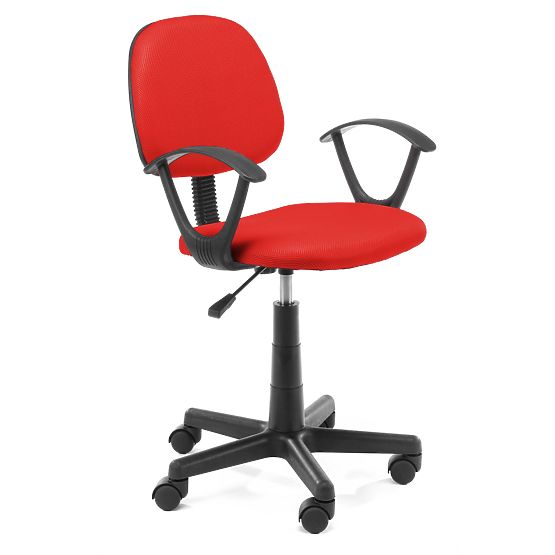 CHAISE PIVOTANTE FD-3 ROUGE