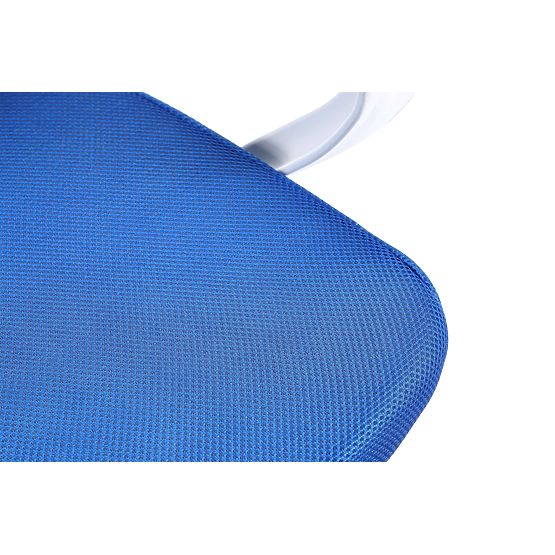 CHAISE PIVOTANTE FD-6 BLANC / BLEU