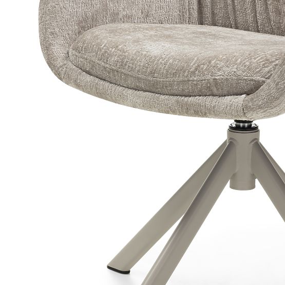 Chaise pivotante Kairo, beige