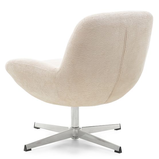 Chaise pivotante Lunno beige