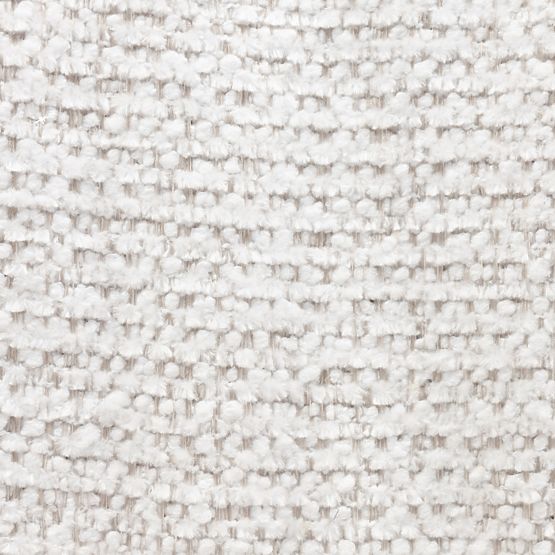 Chaise pivotante Oti, crème/pieds chromés