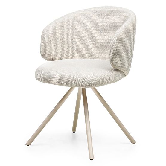 Chaise pivotante Pearl beige