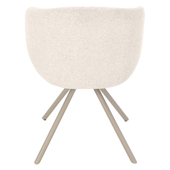 Chaise pivotante Pearl beige