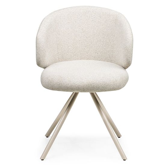 Chaise pivotante Pearl beige