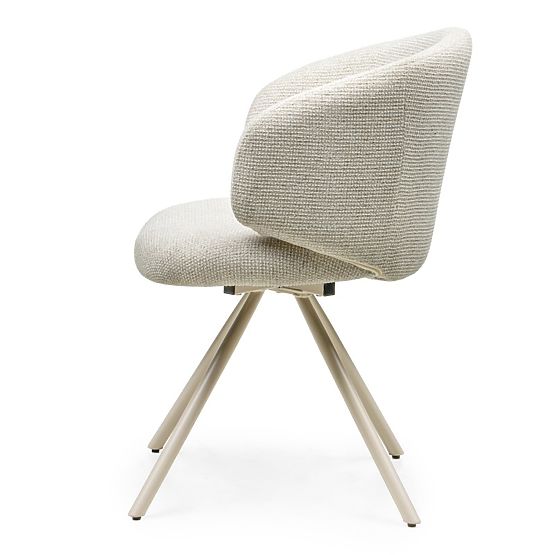 Chaise pivotante Pearl beige