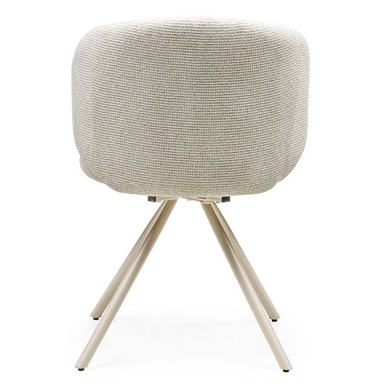 Chaise pivotante Pearl beige