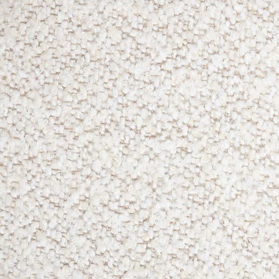 Chaise pivotante Santos beige-crème/pieds noirs