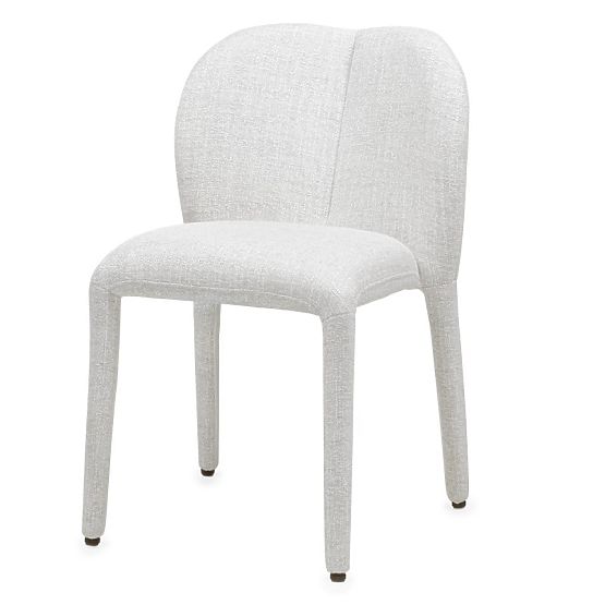 Chaise rembourrée Asan, beige-gris
