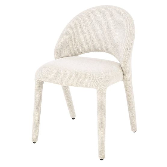 Chaise rembourrée Ella beige