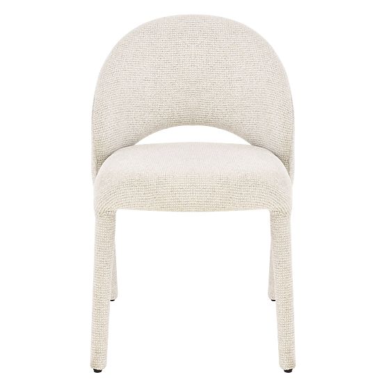 Chaise rembourrée Ella beige
