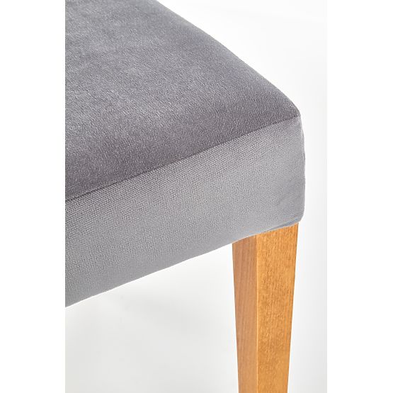 Chaise ROIS chêne miel / gris (1p=2pcs)