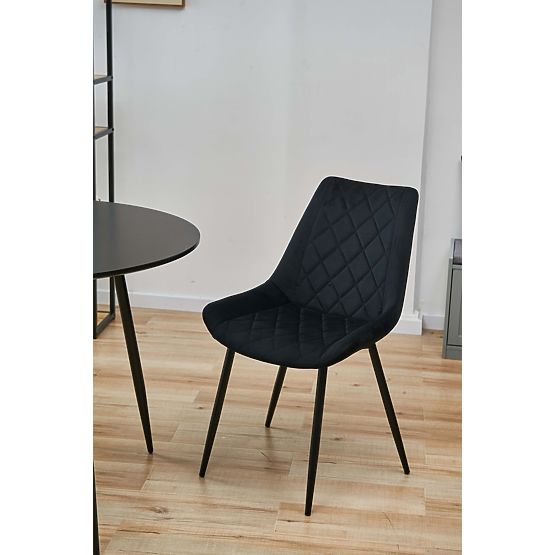 CHAISE SJ.0488 NOIRE