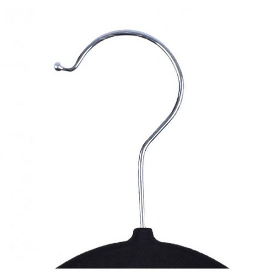 Cintre en velours Roxi ensemble de 10 pièces noir