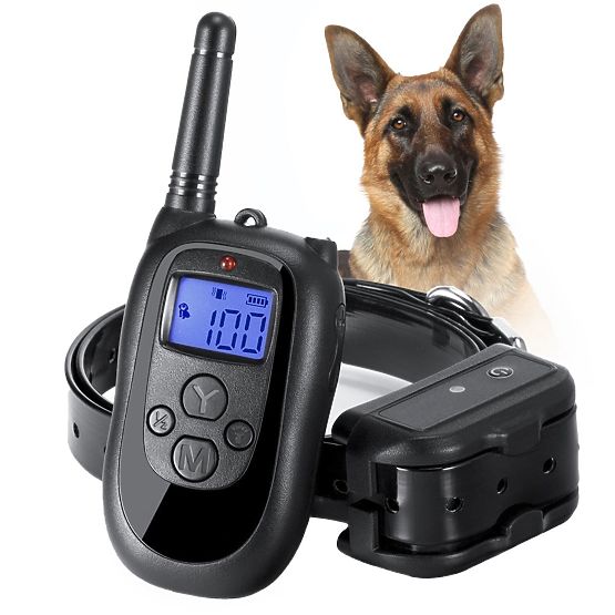 COLLIER D'ENTRAÎNEMENT ÉLECTRIQUE POUR CHIEN pj-098