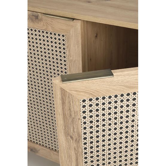 Commode BORNEO KM-2 chêne artisan/noir