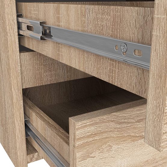 COMMODE CL100 6T PK CHÊNE SONOMA