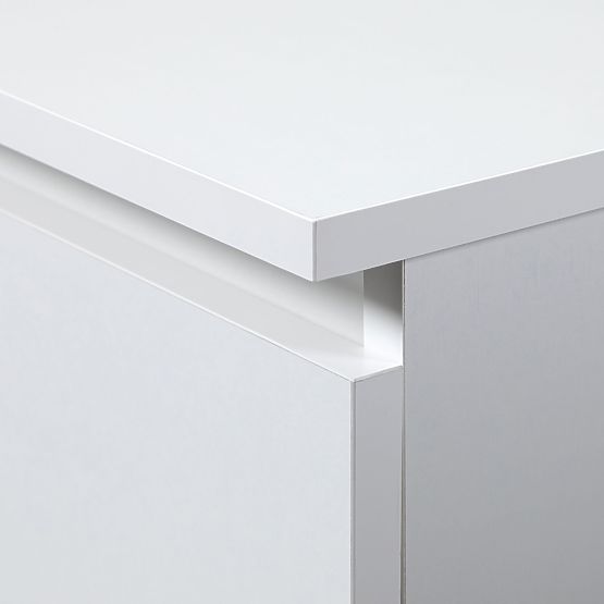 COMMODE CL100 6TIROIRS PK BLANCHE