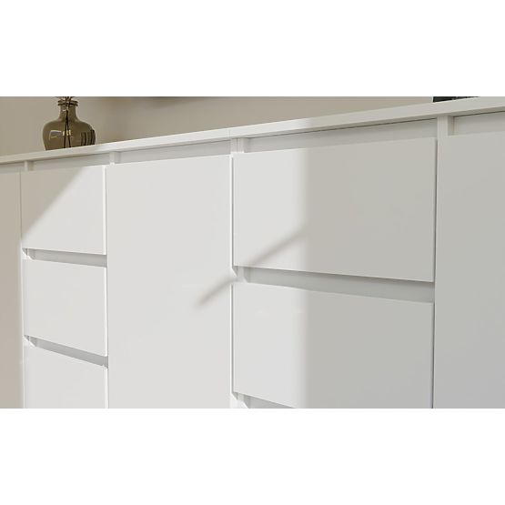 Commode COSTA 1D3S/2D3S BLANCHE