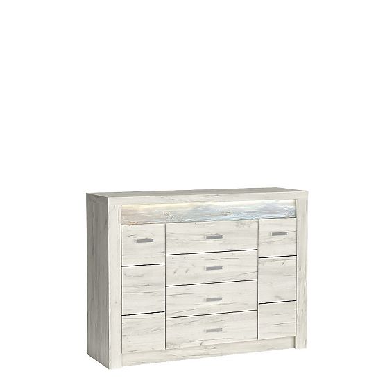 Commode INDIANAPOLIS I7 kraft blanc
