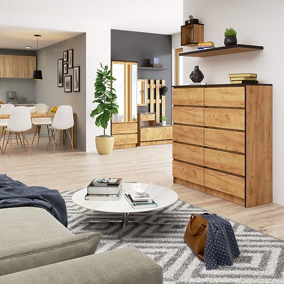 COMMODE K120 10SZ CLP PK CHÊNE CRAFT