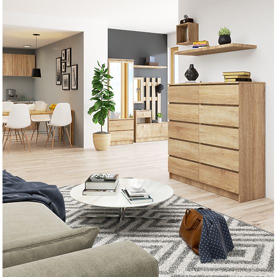 COMMODE K120 10SZ CLP PK CHÊNE SONOMA