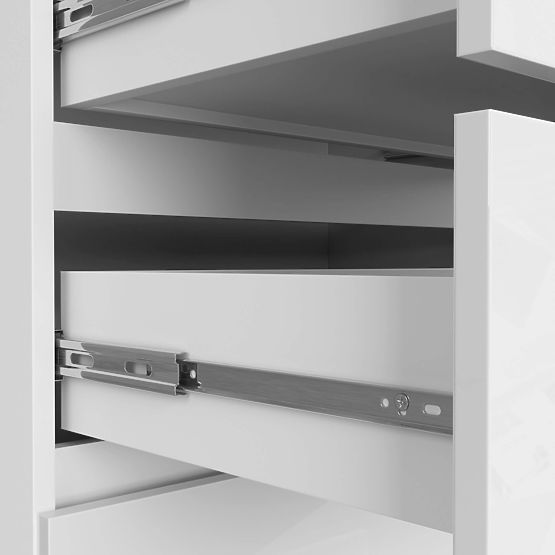 COMMODE K140 10TIROIRS CLP PK BLANC BRILLANT