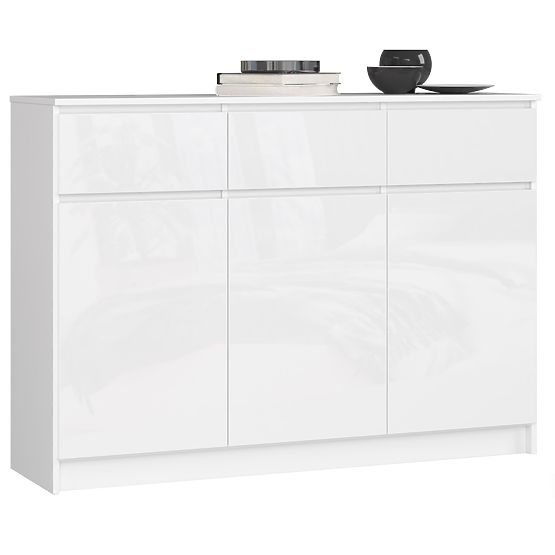 COMMODE K140 3D 3SZ CLP PK BLANC BRILLANT