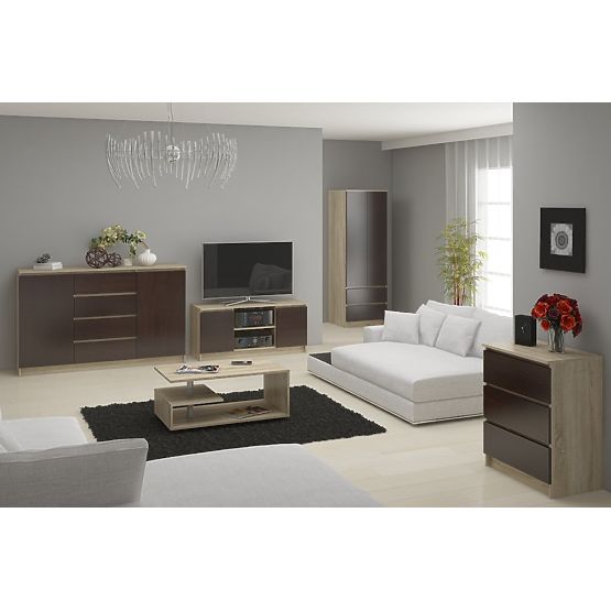 COMMODE K140 3D 3T CLP PK SONOMA / WENGE