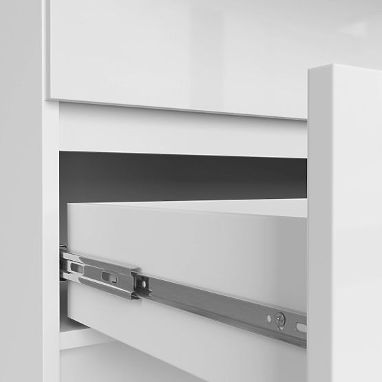 COMMODE K160 10TIROIRS CLP PK BLANC BRILLANT