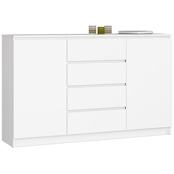 COMMODE K160 2D 4SZ CLP PK BLANCHE