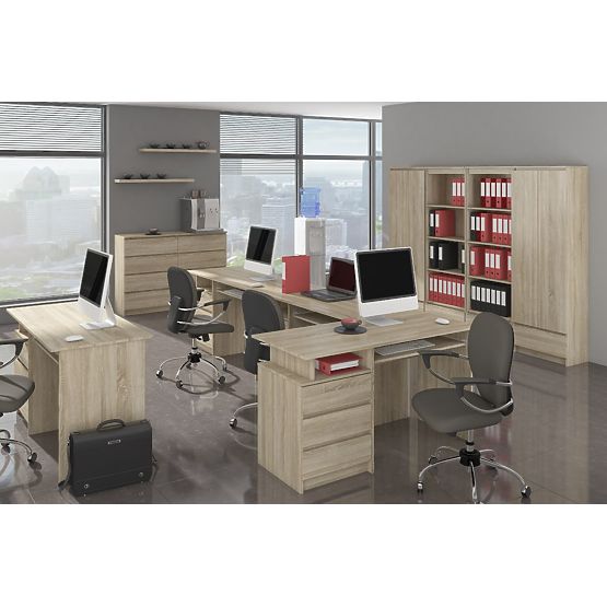 COMMODE K160 2D 4T CLP PK CHÊNE SONOMA