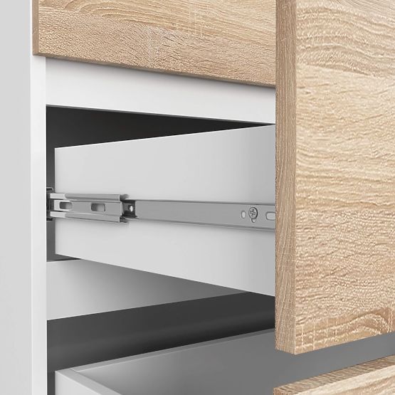 COMMODE K160 6TIROIRS CLP PK BLANC / SONOMA