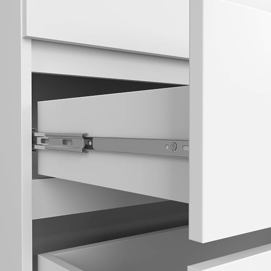 COMMODE K160 6TIROIRS CLP PK BLANCHE