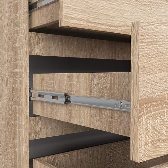 COMMODE K160 8TIROIRS CLP PK CHÊNE SONOMA