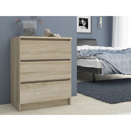 COMMODE K60 3TI CLP PK CHÊNE SONOMA