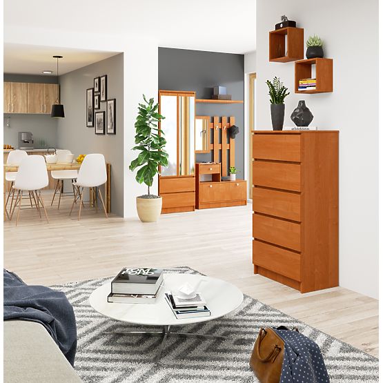 COMMODE K60 5TIROIRS CLP PK AULNE