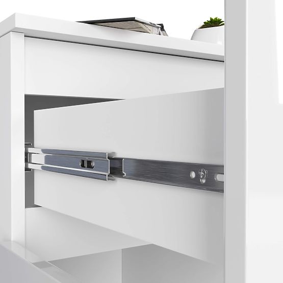 COMMODE K80 2D 1SZ CLP PK BLANC BRILLANT