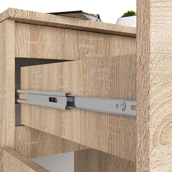 COMMODE K80 2D 1SZ CLP PK CHÊNE SONOMA