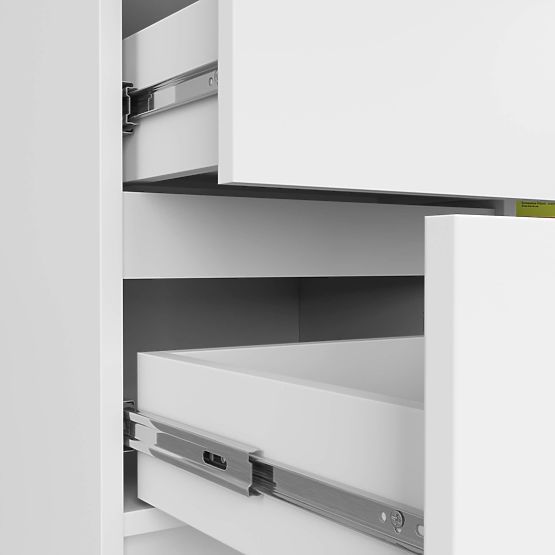 COMMODE K80 JERRY 1P 3T PK BLANCHE