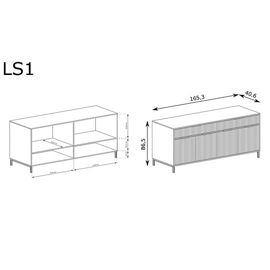 Commode LINKaSTYLE LS1 cachemire