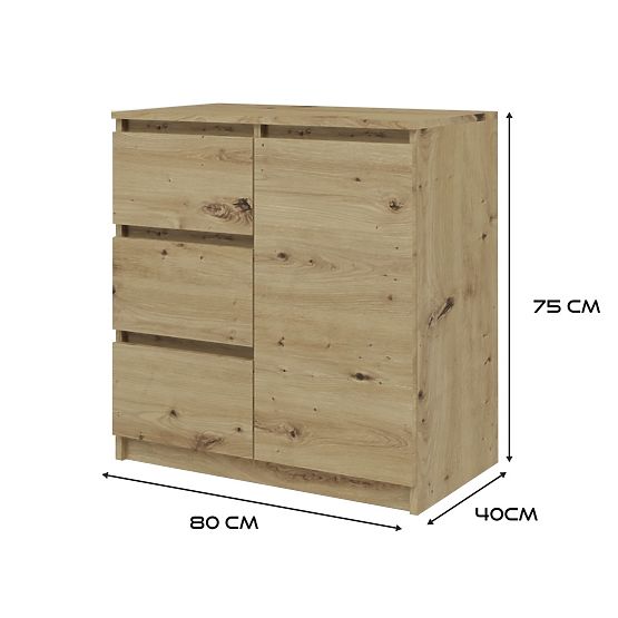 Commode Malwa 1D3S ARTISAN