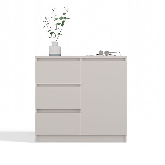 Commode Malwa 1D3S BEIGE CACHEMIRE